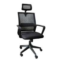 High-Back Mesh Chair with Headrest