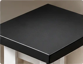 Black table top