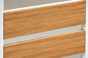 Yellow Birch wood strip accent